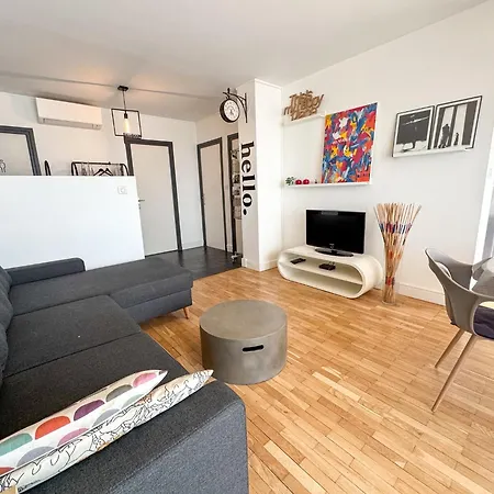 Appartement Le Couturier Parking&balcony Eurexpo *