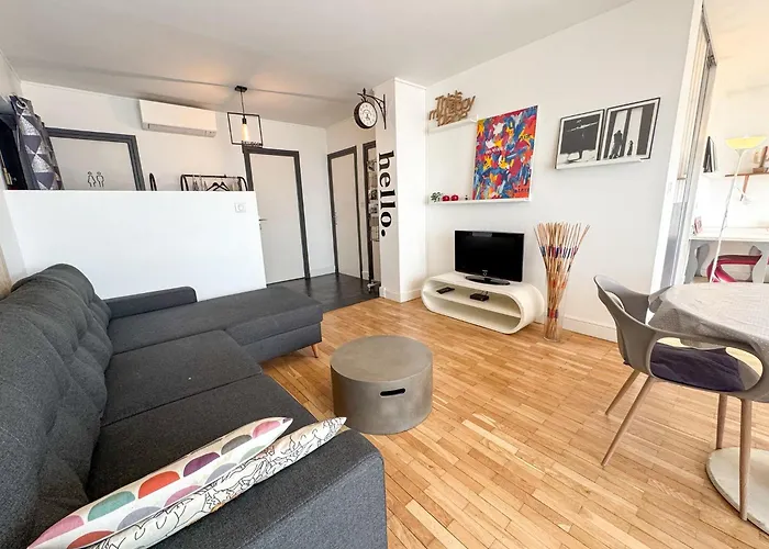 Appartement Le Couturier Parking&balcony Eurexpo *